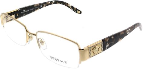 gold versace glasses frames|clear and gold versace glasses.